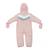 Combinaison de ski layette mecaro Bleu marine+Rose 5 - vertbaudet enfant 