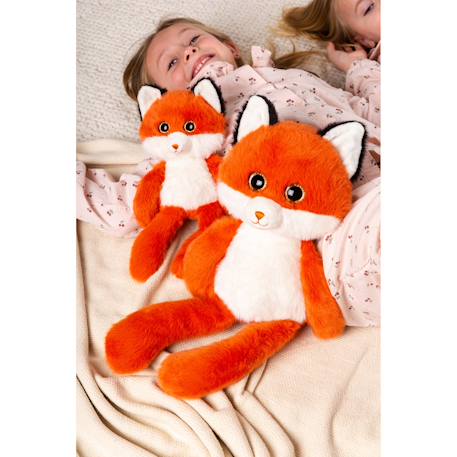 Peluche renard leggies orange brulé - 32 cm Orange 4 - vertbaudet enfant 
