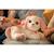 Peluche interactive 30 cm, chien puppy bell,  rose et blanc, vendue en boîte cadeau Blanc 5 - vertbaudet enfant 