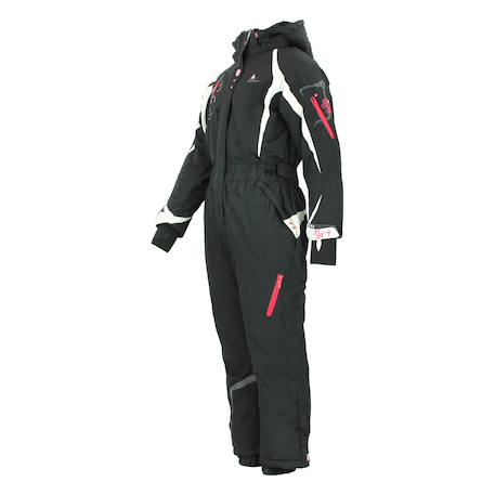 Combinaison de ski fille feldi Noir+Rose 2 - vertbaudet enfant 