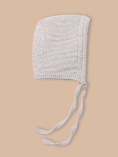 Béguin de naissance en laine et coton bébé  - vertbaudet enfant