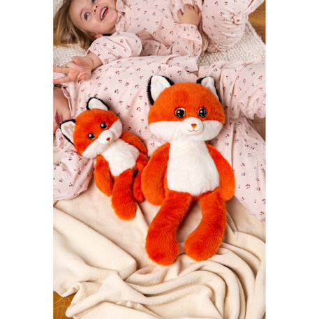 Peluche renard leggies orange brulé - 32 cm Orange 3 - vertbaudet enfant 