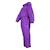 Combinaison de ski fille fancy Carbone+Violet 7 - vertbaudet enfant 