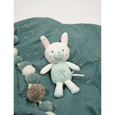 Peluche - petits musicaux les ptits féeriques lapin - 17 cm Vert 2 - vertbaudet enfant 