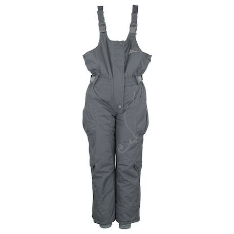 Salopette de ski fille fomblux Framboise+Gris 4 - vertbaudet enfant 
