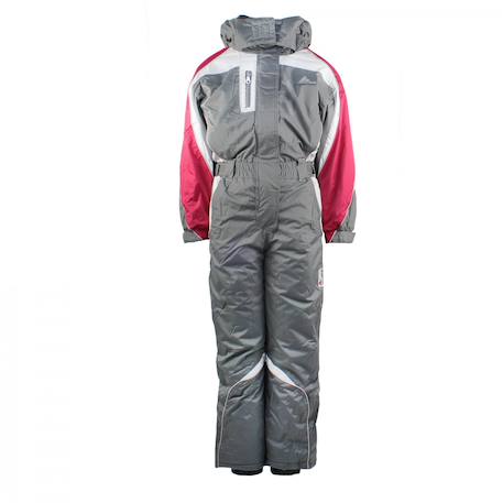 Combinaison de ski fille geniax Gris+Noir 1 - vertbaudet enfant 