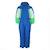 Combinaison de ski garçon eplem Bleu/anis+Noir/rouge 1 - vertbaudet enfant 