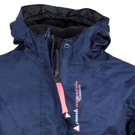 Coupe-vent fille gajik Bleu+Bleu marine+Corail+Fuchsia+Noir+Violet 6 - vertbaudet enfant 