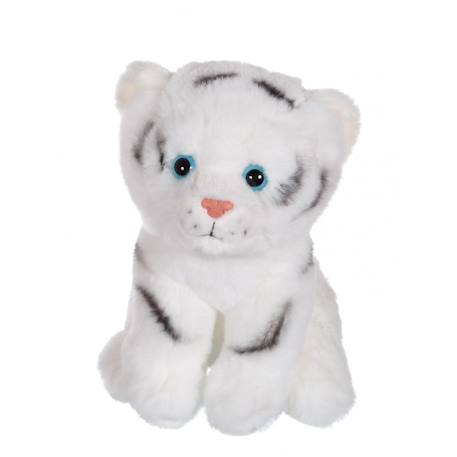 Peluche - tigre blanc - mimi félinous 20 cm Blanc 1 - vertbaudet enfant 