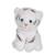 Peluche - tigre blanc - mimi félinous 20 cm Blanc 1 - vertbaudet enfant 