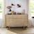 Commode 5 tiroirs et 2 portes pieds bois et poignées métal - my love Marron 1 - vertbaudet enfant 