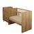 Lit combiné 120x60 évolutif en 90x190 - mokka Marron 3 - vertbaudet enfant 