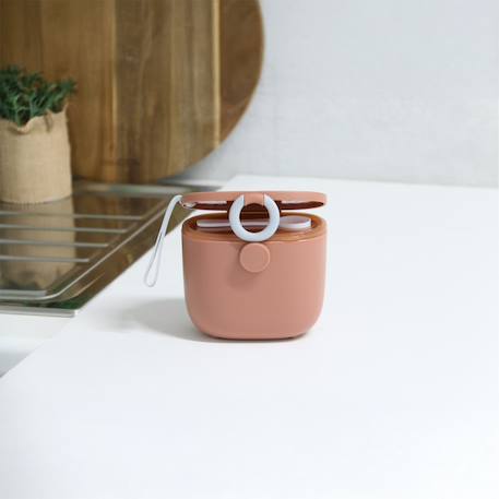 Boîte à lait en poudre doseuse nomade Beige+Terracotta+Vert de gris 10 - vertbaudet enfant 