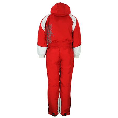 Combinaison de ski garçon eski Anthracite+Rouge 7 - vertbaudet enfant 