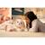 Peluche interactive 30 cm, chien puppy bell,  rose et blanc, vendue en boîte cadeau Blanc 4 - vertbaudet enfant 