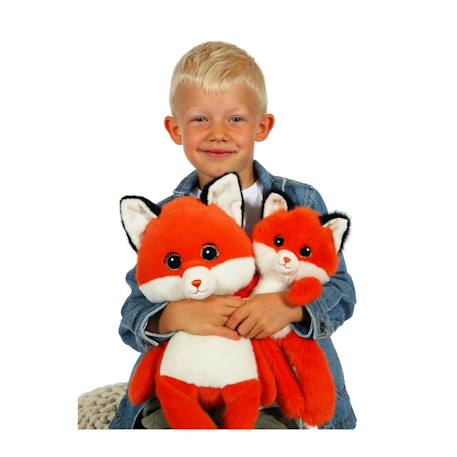 Peluche renard leggies orange brulé - 32 cm Orange 2 - vertbaudet enfant 