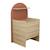 Commode à langer évolutive en bureau - forme arche - arche Caramel/marron+Marron+Rouge/marron+Vert/marron 14 - vertbaudet enfant 