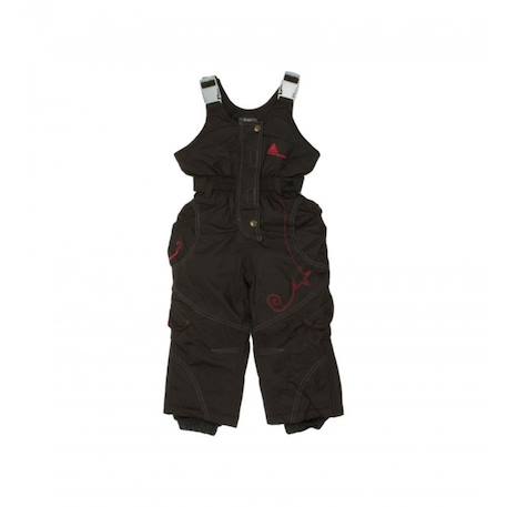 Salopette de ski fille fombluxi Noir+Rose 1 - vertbaudet enfant 