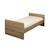 Lit combiné 120x60 évolutif en 90x190 - mokka Marron 5 - vertbaudet enfant 