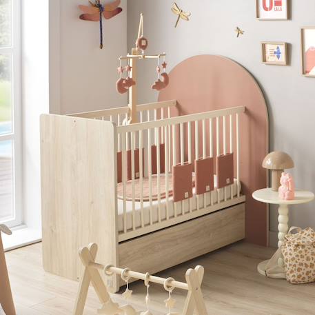 Tiroir pour lit bébé évolutif - arche Marron 6 - vertbaudet enfant 
