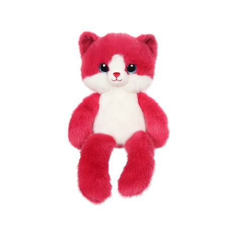 Peluche chat leggies rose framboise - 48 cm Rose 1 - vertbaudet enfant 