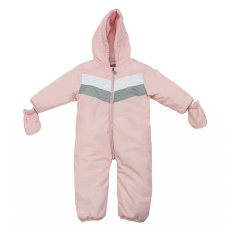 Combinaison de ski layette mecaro Bleu marine+Rose 4 - vertbaudet enfant 