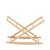 Support pour couffin bébé en bois de pin naturel - basculant ou fixe - petit mobilier Marron 3 - vertbaudet enfant 