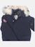 Blouson fourrure amovible Bleu foncé 2 - vertbaudet enfant 