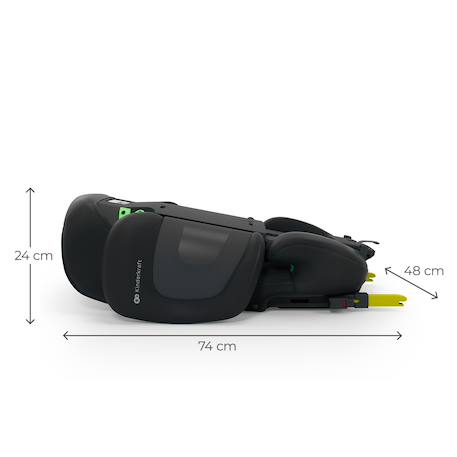 Siège auto évolutif pour enfants de 100 à 150 cm Beige+Gris+Noir+Vert 18 - vertbaudet enfant 