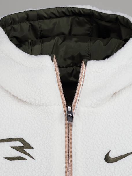Parka reversible Kaki / ecru+Marine / ecru+Noir / ecru 3 - vertbaudet enfant 