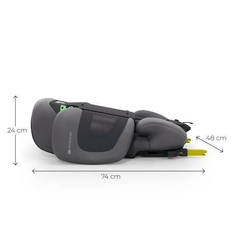 Siège auto évolutif pour enfants de 100 à 150 cm Beige+Gris+Noir+Vert 12 - vertbaudet enfant 