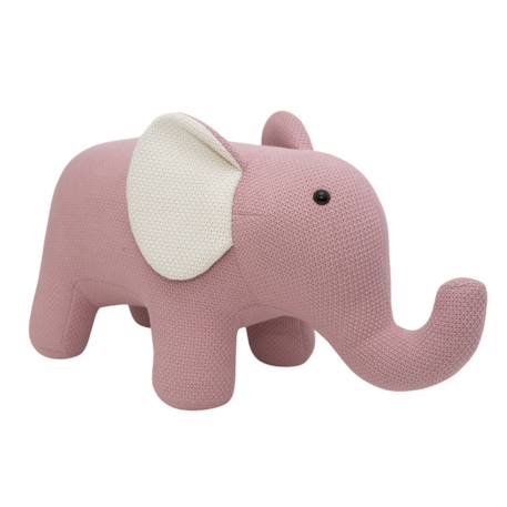 Grande peluche siège d’appoint éléphant Pink 1 - vertbaudet enfant 