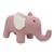Grande peluche siège d’appoint éléphant Pink 1 - vertbaudet enfant 