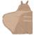 Couverture nomade miffy jacquard teddy biscuit Marron 2 - vertbaudet enfant 