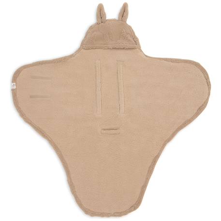 Couverture nomade miffy jacquard teddy biscuit Marron 3 - vertbaudet enfant 