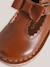 Salomés avec noeud bébé en cuir Cognac 6 - vertbaudet enfant 