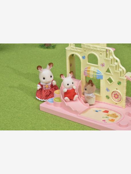 5319 - Le château et bébé lapin SYLVANIAN FAMILIES beige 5 - vertbaudet enfant 