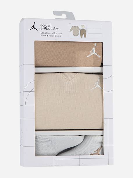 Ensemble trois pièces Beige+Madder root 5 - vertbaudet enfant 