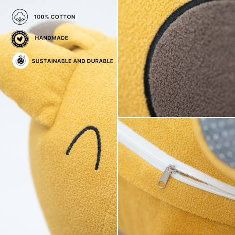 Grande peluche siège d’appoint girafe Yelow 3 - vertbaudet enfant 