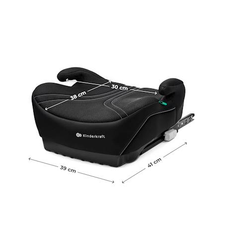 Réhausseur Auto Kinderkraft I-BOOST 2 PRO I-SIZE avec ISOFIX, AIR FLOW, Accoudoirs Ergonomiques et Assise Large Gris+Noir+Rose+Vert 12 - vertbaudet enfant 