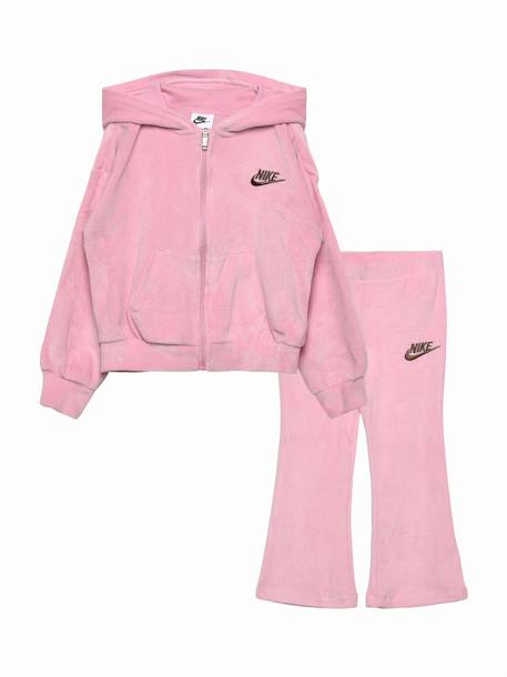 Ensemble en velours Beige+Rose 5 - vertbaudet enfant 