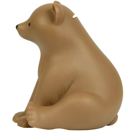 Tirelire ours (14 cm) Marron, noir 2 - vertbaudet enfant 