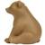 Tirelire ours (14 cm) Marron, noir 2 - vertbaudet enfant 