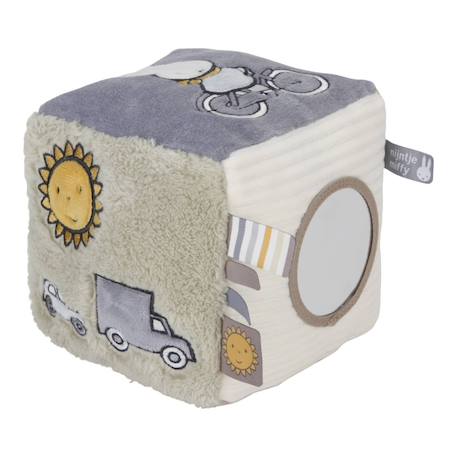 Cube d'activités 15cm - miffy fluffy Bleu et vert 1 - vertbaudet enfant 