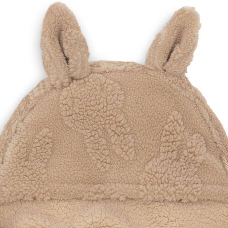 Couverture nomade miffy jacquard teddy biscuit Marron 5 - vertbaudet enfant 