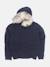 Blouson fourrure amovible Bleu foncé 1 - vertbaudet enfant 