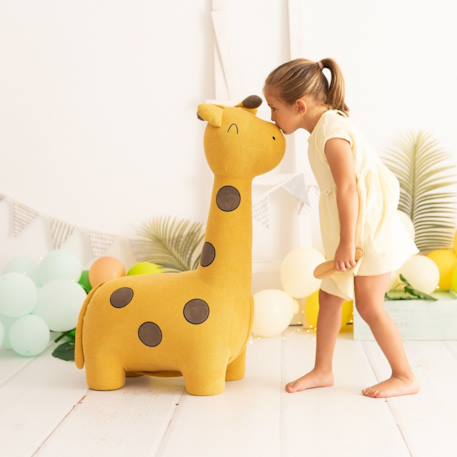 Grande peluche siège d’appoint girafe Yelow 6 - vertbaudet enfant 