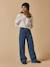 Blouse fille maxi col Blanc casse 6 - vertbaudet enfant 