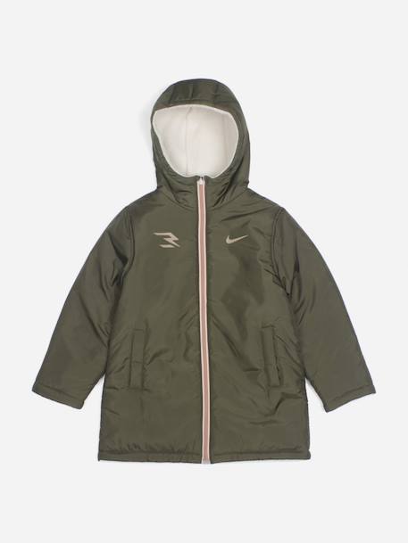 Parka reversible Kaki / ecru+Marine / ecru+Noir / ecru 1 - vertbaudet enfant 