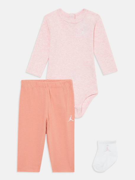 Ensemble trois pièces Beige+Madder root 6 - vertbaudet enfant 